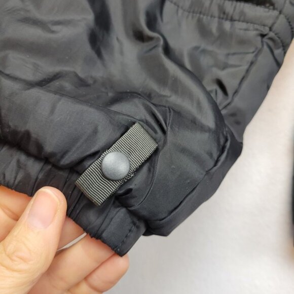 The North Face Mens Lightweight Puffer Jacket Black Insulated Medium Full Zip - Picture 14 of 16
